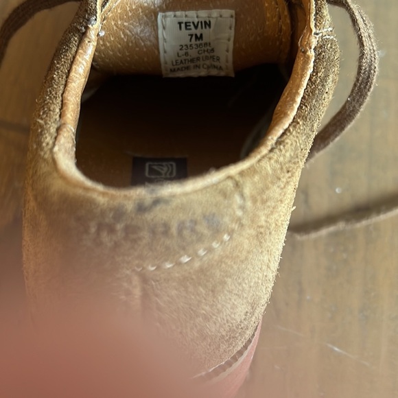 Sperry tevin suede medium brown Oxford shoes - Picture 9 of 9